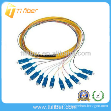 SC/UPC SM 12 fiber cores 0.9mm fiber optic pigtail cable